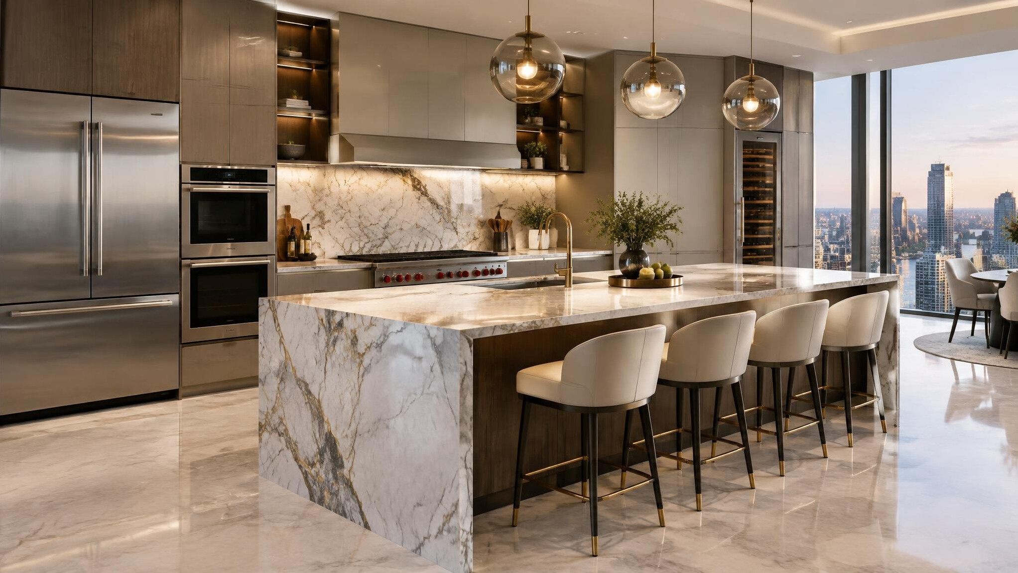 luxury kitchen interior