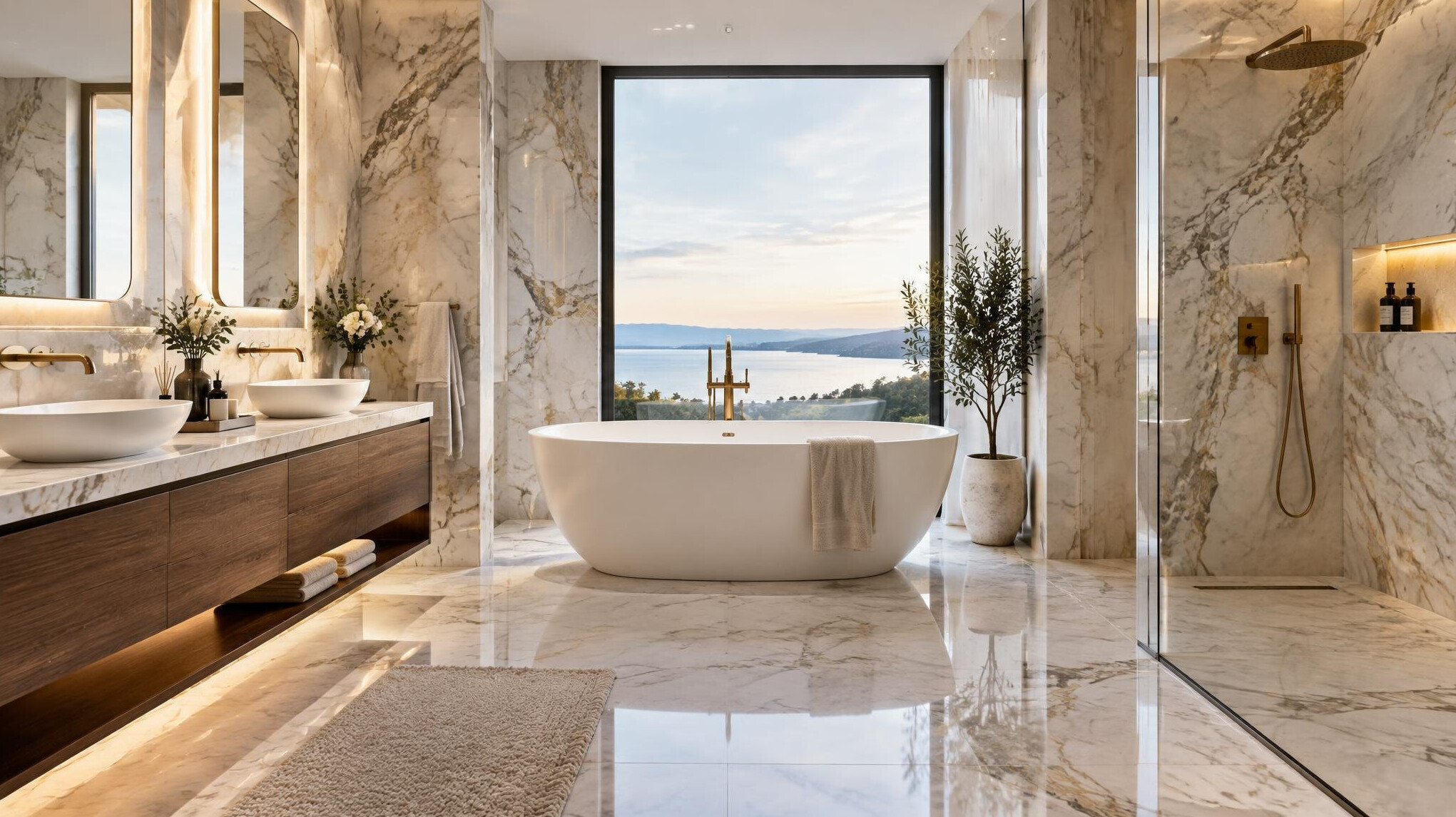luxury bathroom design