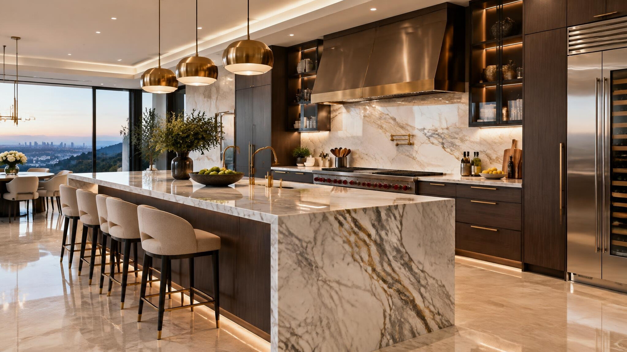 gourmet kitchen luxury