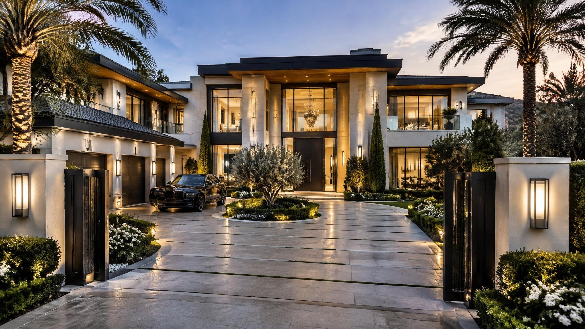 celebrity home exterior