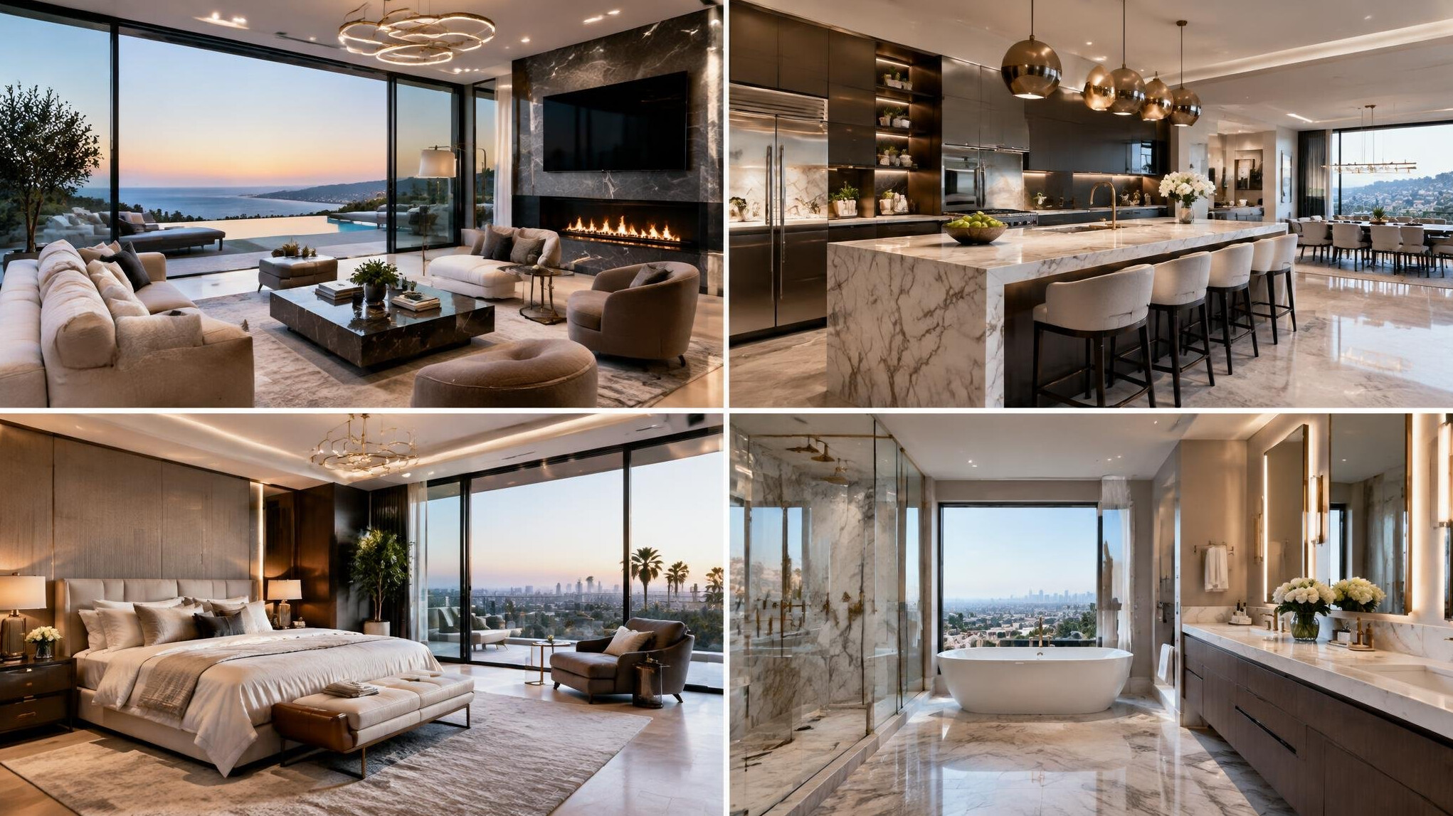 modern villa interior design